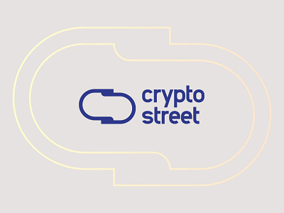 cryptostreet blockchain crypto font graphic design icon logo logotype mark modern word