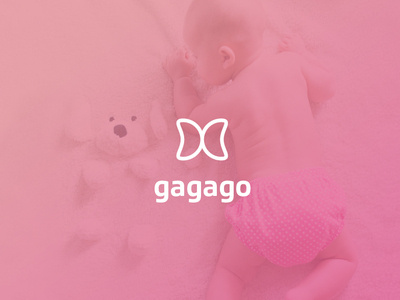 gagago baby clothes branding concept branding design designer type designer logo logo