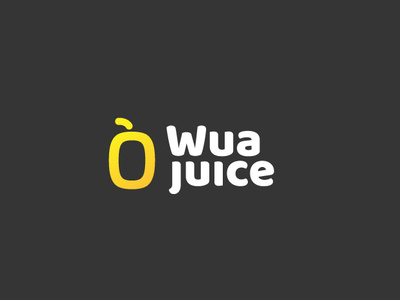 Wua Juice branding concept branding designer juice orange juice symbol icon mark trending design