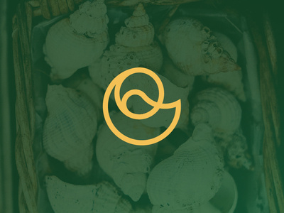 Conch Sea Food Logo brandidentity branding concept conch logo a day logotype designer sea food