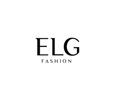 ELG Fashion Logo branding and identity branding design fashion brand fashion design tailoring women