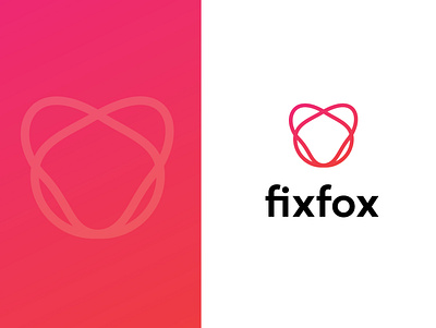 fixfox logo brand design branding and identity branding concept fox logo illustration logo design logomaker logosketch logotype