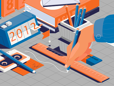 business illustration animation branding illustration isometric vector