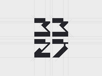 3327 - Visual Identity Design 3327 blockchain branding experiment identity incubator logo print tech web3