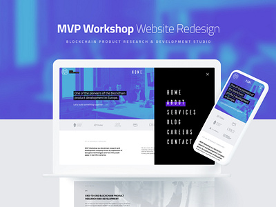 MVP Workshop - Website redesign agency blockchain development product redesign responsive design studio web design