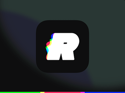Run App Icon app app icon brand branding icon letter logo r run ui