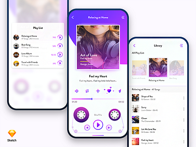 Music Player UX/UI album application interaction latest trend music music player music player app player song ui ux