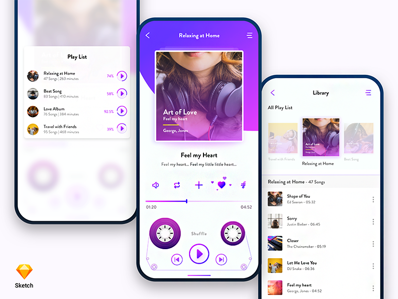 Music Player Ux Ui By Gowtham Murugan On Dribbble