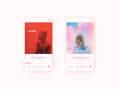 Music App Design