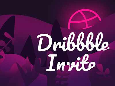 One Dribbble invite