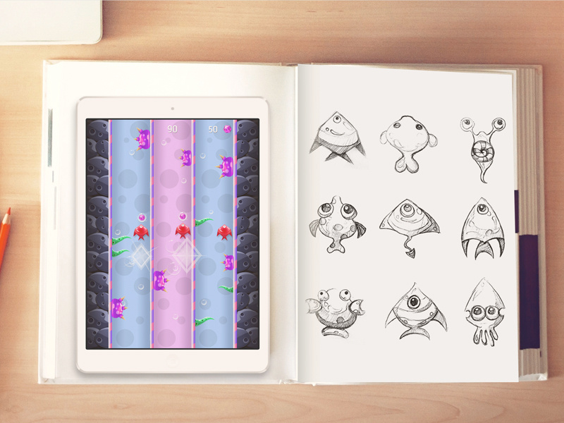 Aqua Rush Game Graphics graphics game design