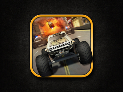 Cmt Escape Icon crazy monster truck icon game icon
