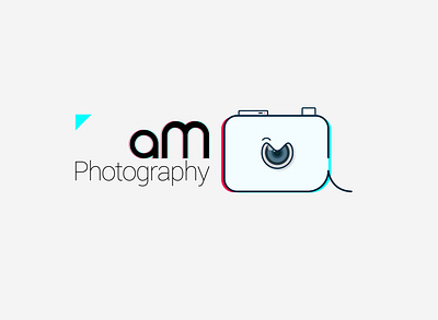 am Photography Logo colors design graphic illustration logo photography simple text