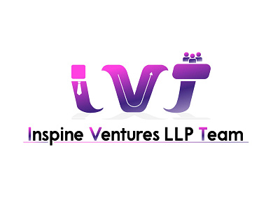 Inspine Ventures LLp Team illustrator logo simple text