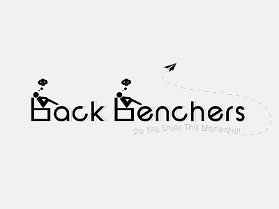 Back Benchers back benchers character illustration logo school fun sleepy texture