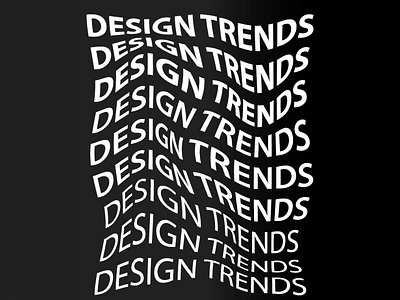 Design Trends concept art illustration