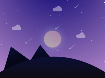 Night Sky illustration