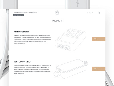 Makeinvent clean illustration linework page ui ux web white