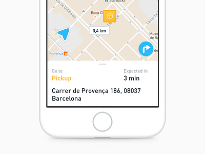 Couriers app new design