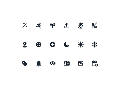 Product Iconography III delivery iconography icons package stuart ui ux