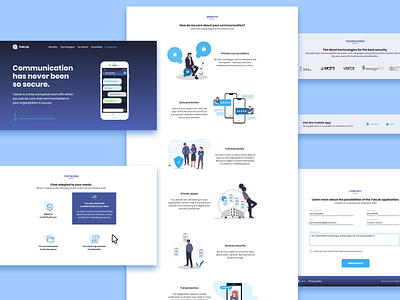 Product landing page communication communicator content design landing landing page messanger onepage product page