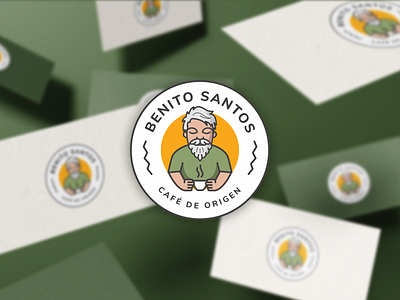 Benito Santos Coffee - Brand Identity brand design branding cafeteria coffee logo