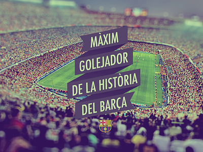 Messi Maxim Golejador de la Historia del Barça 10 barcelona barsa barza barça fcb futbol gol liga messi ribbon soccer