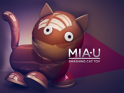 MIA-U Smashing Cat