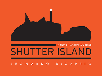 Shutter Island Poster redesign poster redesign