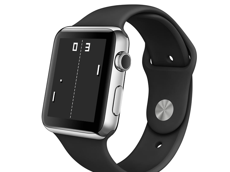Retro game for Apple watch by Daniel Tierney on Dribbble