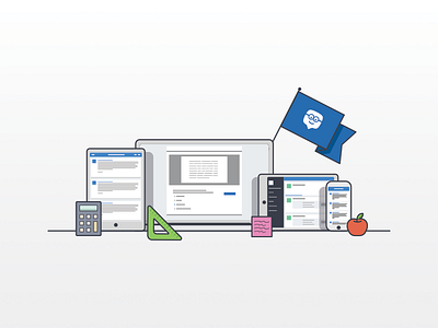 Edmodo Illustration