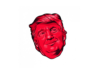 Donald Trump : Human Monsters_01 donald trump human monsters illustration monsters portrait trump