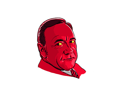 Kevin Spacey : Human Monsters_03 human human monsters illustration kevin spacey monster monsters people portrait