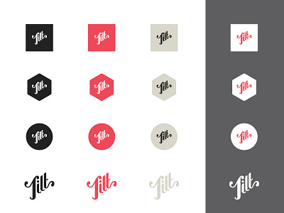 Tilt Colors color logo red tilt typography