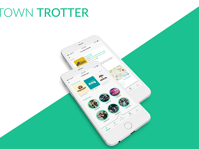 Town Trotter android android app app app design application challenge design ios marketplace mobile app ui ux