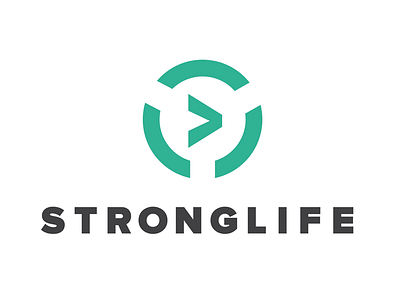 StrongLife branding fitness logo strong