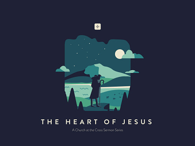 The Heart of Jesus Sermon Series Design church sermon sheep shepherd
