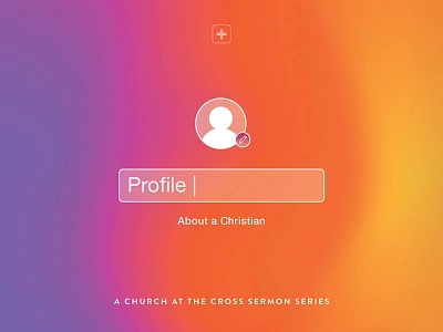 Profile Sermon Series church sermon sermon series social media ui