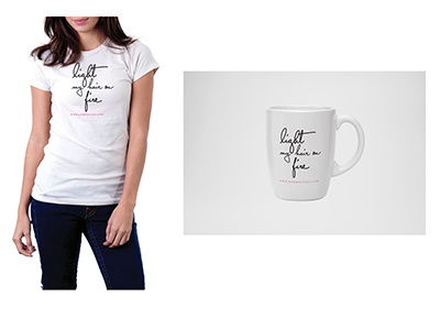 Light my hair on fire assets branding coffee mug mug saying