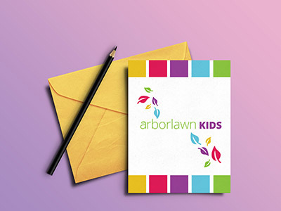 Arborlawn Kids branding branding church kids ministry