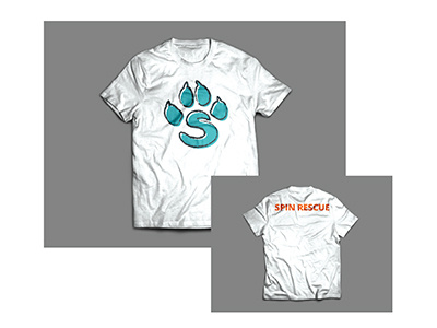 Paw Shirts branding dog dog rescue paw pets rescue shelter