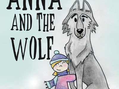 Anna and the Wolf book childrens illustration wolf