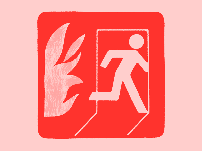 Fire Escape by Sam Joy Studio on Dribbble