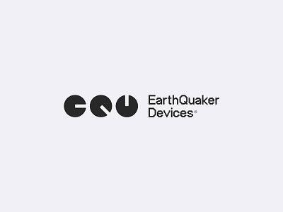 Earthquaker Devices branding design icon iconography type typography