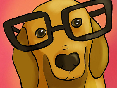 Dog love <3 dibujo digital art dog dog illustration doggy ilustration