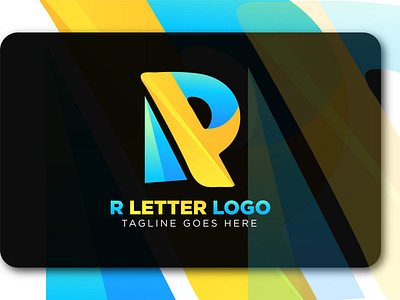 amazing letter logo  R