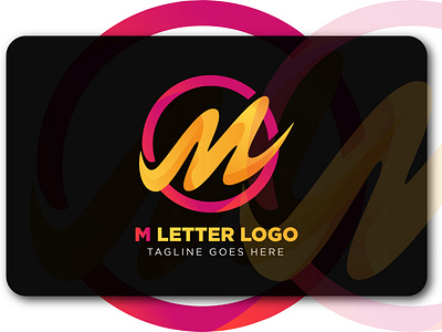 amazing letter logo m