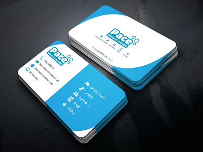 Creative Business Card Design amazing best blue branding business business card design card clean company corporate design home icon illustration layout logo real estate realtor vector web