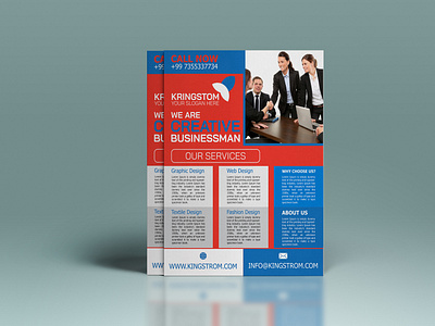 A4 Flyer Presentation Mock Up