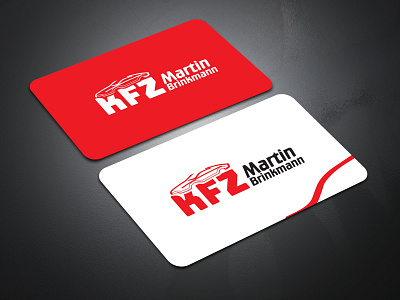 KFZ MICRO COMPANY LOGO amazing branding business business card business card design car card company corporate design flyer illustration layout logo logo design logo design concept micro real estate typography vector